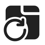 Tab Desktop Arrow Clockwise SVG Icon